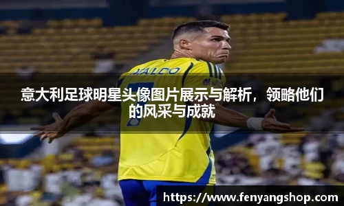 意大利足球明星头像图片展示与解析，领略他们的风采与成就